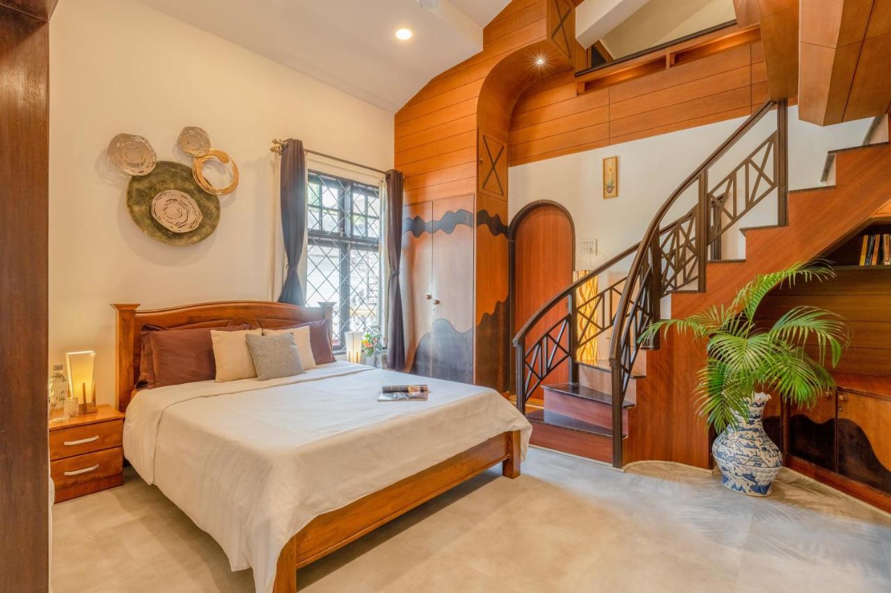 Villa Casa Amarela - Lux Portuguese 4Bhk In North Goa Porvorim Exterior foto